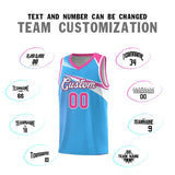 Custom Chest Color Block Sports Uniform Basketball Jersey Stitched Team Logo And Number For All Ages