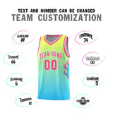 Custom Flame Gradient Fashion Sports Uniform Basketball Jersey Embroideried Your Team Logo Number For Youth