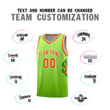 Custom Flame Gradient Fashion Sports Uniform Basketball Jersey Embroideried Your Team Logo Number For Youth