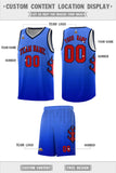 Custom Flame Gradient Fashion Sports Uniform Basketball Jersey Embroideried Your Team Logo Number For Unisex