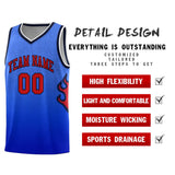 Custom Flame Gradient Fashion Sports Uniform Basketball Jersey Embroideried Your Team Logo Number For Unisex