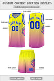 Custom Flame Gradient Fashion Sports Uniform Basketball Jersey Text Your Team Logo And Number For Youth