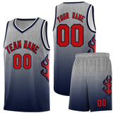 Custom Flame Gradient Fashion Sports Uniform Basketball Jersey Text Your Team Logo And Number For Youth