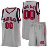 Custom Bespoke Sleeve Color Block Classic Sets Sports Uniform Basketball Jersey Printed Logo Number