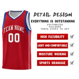 Custom Individualized Sleeve Color Block Classic Sets Sports Uniform Basketball Jersey Text Logo Number