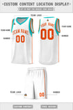 Custom Individualized Sleeve Color Block Classic Sets Sports Uniform Basketball Jersey Printed Logo Number