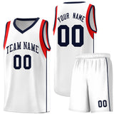 Custom Individualized Sleeve Color Block Classic Sets Sports Uniform Basketball Jersey Printed Logo Number