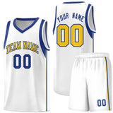 Custom Unique Sleeve Color Block Classic Sets Sports Uniform Basketball Jersey Add Team Logo Number