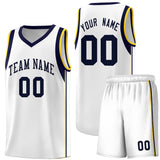 Custom Unique Sleeve Color Block Classic Sets Sports Uniform Basketball Jersey Add Team Logo Number