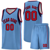 Custom Personalized Sleeve Color Block Classic Sets Sports Uniform Basketball Jersey Printed Logo Number