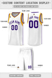 Custom Personalized Sleeve Color Block Classic Sets Sports Uniform Basketball Jersey Text Logo Number