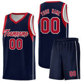 Custom Personalized Sleeve Color Block Classic Sets Sports Uniform Basketball Jersey For Unisex