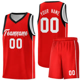 Custom Unique Sleeve Color Block Classic Sets Sports Uniform Basketball Jersey Text Logo Number