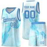 Custom Multi Color Pattern Tie Dye Sports Uniform Basketball Jersey For Youth