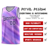 Custom Multi Color Pattern Tie Dye Sports Uniform Basketball Jersey For Youth