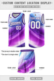 Custom Multi Color Pattern Tie Dye Sports Uniform Basketball Jersey For Youth