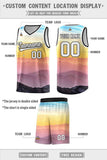 Custom Multi Color Pattern Tie Dye Sports Uniform Basketball Jersey For Youth