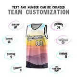 Custom Multi Color Pattern Tie Dye Sports Uniform Basketball Jersey For Youth