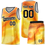 Custom Multi Color Pattern Tie Dye Sports Uniform Basketball Jersey For Youth