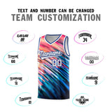 Custom Multi Color Pattern Tie Dye Sports Uniform Basketball Jersey For Youth