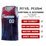 Custom Tailor Made Pattern Tie Dye Sports Uniform Basketball Jersey For Unisex