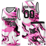 Custom Tailor Made Pattern Tie Dye Sports Uniform Basketball Jersey For Unisex