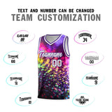 Custom Tailor Made Pattern Tie Dye Sports Uniform Basketball Jersey For Unisex