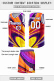 Custom Tailor Made Pattern Tie Dye Sports Uniform Basketball Jersey For Unisex