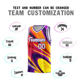 Custom Tailor Made Pattern Tie Dye Sports Uniform Basketball Jersey For Unisex