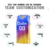 Custom Gradient Design Irregular Shapes Pattern Sports Uniform Basketball Jersey For Adult