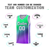 Custom Gradient Design Irregular Shapes Pattern Sports Uniform Basketball Jersey For Adult