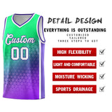 Custom Gradient Design Irregular Shapes Pattern Sports Uniform Basketball Jersey For Adult