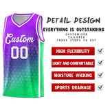 Custom Gradient Design Irregular Shapes Pattern Sports Uniform Basketball Jersey For Adult