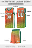 Custom Gradient Design Irregular Shapes Pattern Sports Uniform Basketball Jersey For Adult