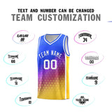 Custom Gradient Design Irregular Shapes Pattern Sports Uniform Basketball Jersey For Youth