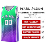 Custom Gradient Design Irregular Shapes Pattern Sports Uniform Basketball Jersey For Youth