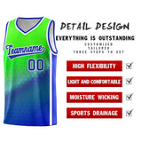 Custom Tailor Made Gradient Design Irregular Shapes Pattern Sports Uniform Basketball Jersey