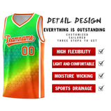 Custom Tailor Made Gradient Design Irregular Shapes Pattern Sports Uniform Basketball Jersey