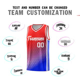 Custom Gradient Design Irregular Shapes Pattern Sports Uniform Basketball Jersey Add Logo Number