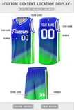 Custom Traditional Gradient Design Irregular Shapes Pattern Sports Uniform Basketball Jersey