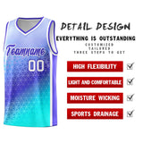 Custom Traditional Gradient Design Irregular Shapes Pattern Sports Uniform Basketball Jersey