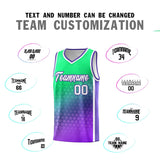 Custom Gradient Design Irregular Shapes Pattern Sports Uniform Basketball Jersey Add Logo Number