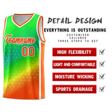 Custom Traditional Gradient Design Irregular Shapes Pattern Sports Uniform Basketball Jersey