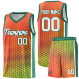 Custom Gradient Design Irregular Shapes Pattern Sports Uniform Basketball Jersey Add Logo Number