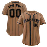 Custom Stripe Fashion Design Add Team Name Number Full Button College Baseball Jersey