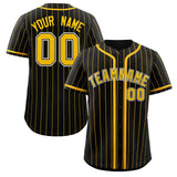 Custom Stripe Fashion Design Full Button Add Team Name Number Baseball Jersey Sportwear Shirt