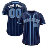 Custom Stripe Fashion Design Full Button Add Team Name Number Baseball Jersey Sportwear Shirt