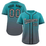 Custom Gradient Casual Baseball Jersey Personalized Ethnic Pattern Add Name Number for Men Women Youth