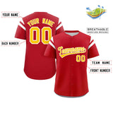 Custom Baseball Jersey Classic Style Personalized Full Button Design Team Name And Number Quick Dry Practice Sports Shirt