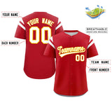 Custom Baseball Jersey Classic Style Personalized Full Button Design Team Name And Number Quick Dry Practice Sports Shirt